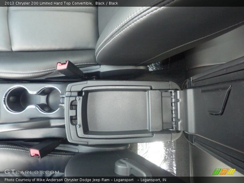 Black / Black 2013 Chrysler 200 Limited Hard Top Convertible