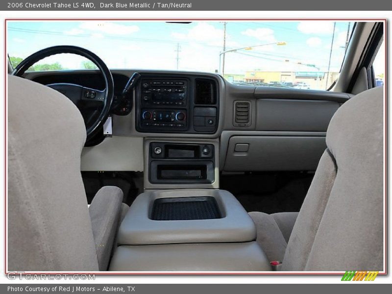 Dark Blue Metallic / Tan/Neutral 2006 Chevrolet Tahoe LS 4WD