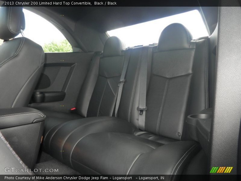 Black / Black 2013 Chrysler 200 Limited Hard Top Convertible