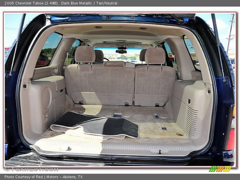 Dark Blue Metallic / Tan/Neutral 2006 Chevrolet Tahoe LS 4WD