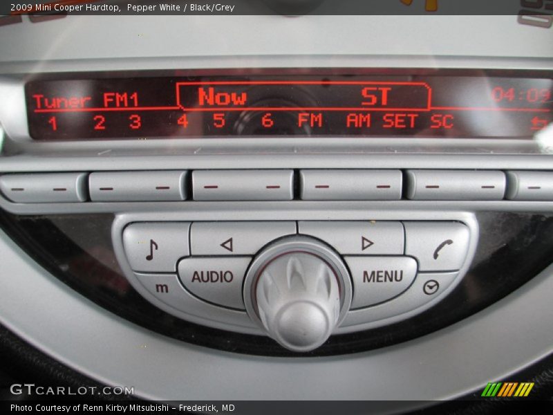Pepper White / Black/Grey 2009 Mini Cooper Hardtop