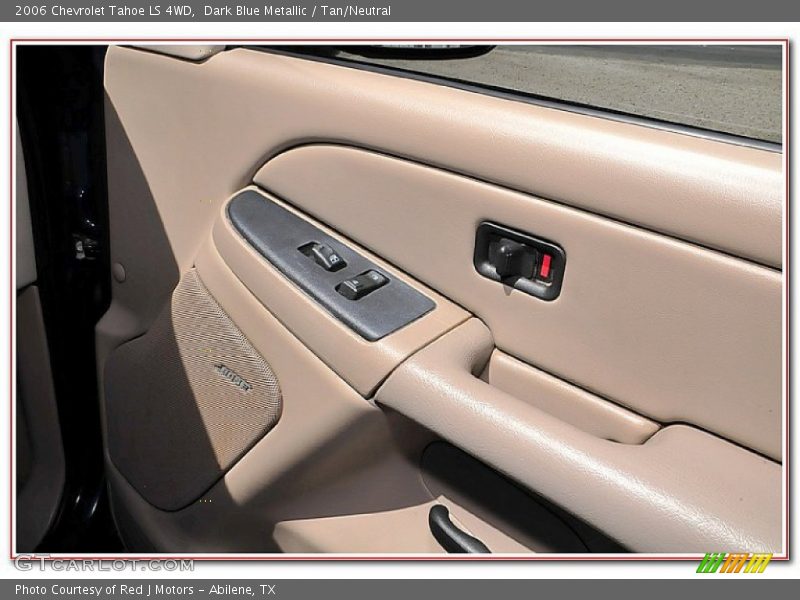 Dark Blue Metallic / Tan/Neutral 2006 Chevrolet Tahoe LS 4WD