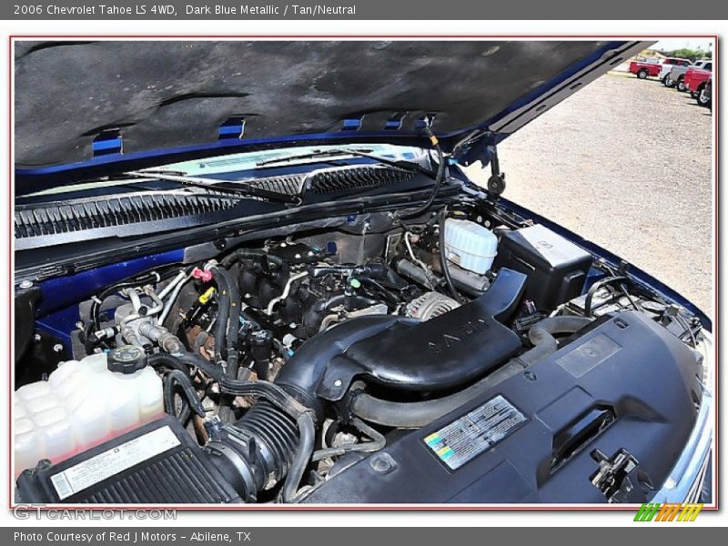 Dark Blue Metallic / Tan/Neutral 2006 Chevrolet Tahoe LS 4WD