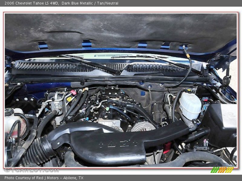 Dark Blue Metallic / Tan/Neutral 2006 Chevrolet Tahoe LS 4WD