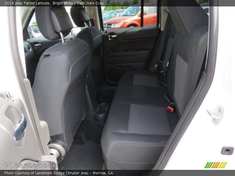 Bright White / Dark Slate Gray 2014 Jeep Patriot Latitude