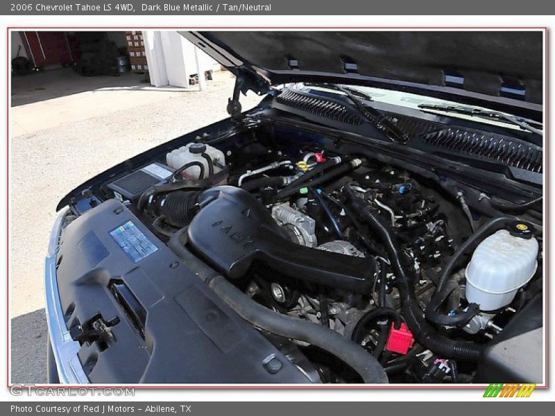 Dark Blue Metallic / Tan/Neutral 2006 Chevrolet Tahoe LS 4WD