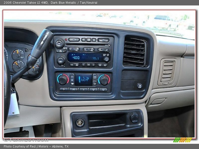 Dark Blue Metallic / Tan/Neutral 2006 Chevrolet Tahoe LS 4WD
