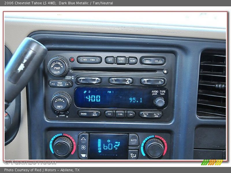 Dark Blue Metallic / Tan/Neutral 2006 Chevrolet Tahoe LS 4WD