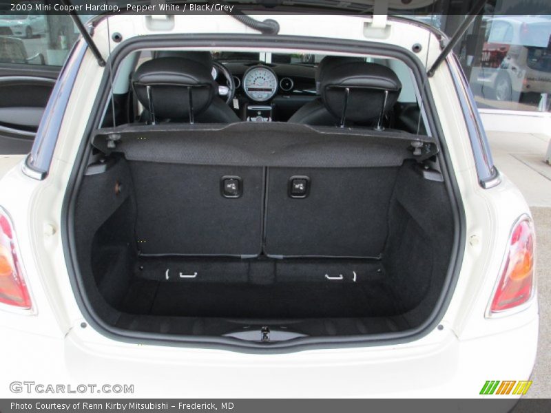 Pepper White / Black/Grey 2009 Mini Cooper Hardtop