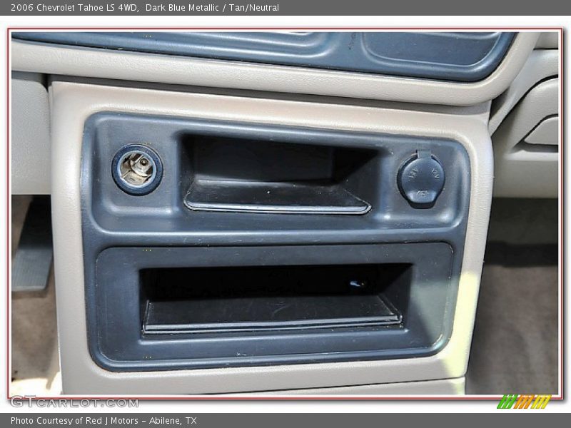 Dark Blue Metallic / Tan/Neutral 2006 Chevrolet Tahoe LS 4WD