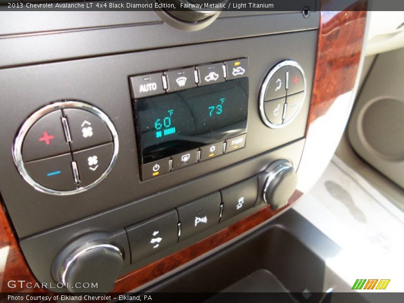 Fairway Metallic / Light Titanium 2013 Chevrolet Avalanche LT 4x4 Black Diamond Edition