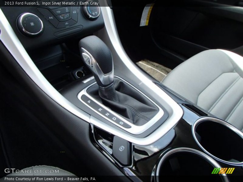 Ingot Silver Metallic / Earth Gray 2013 Ford Fusion S