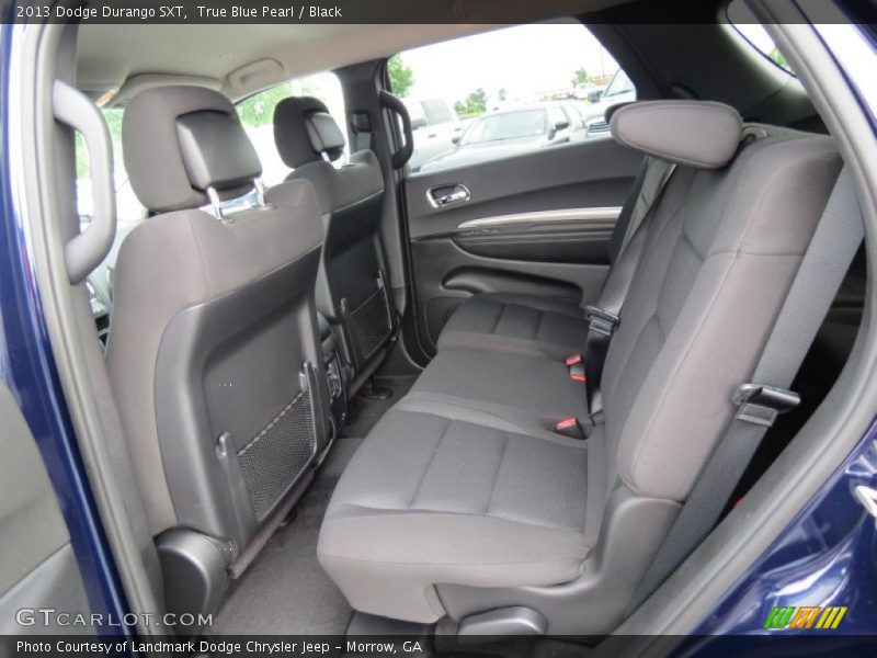 True Blue Pearl / Black 2013 Dodge Durango SXT