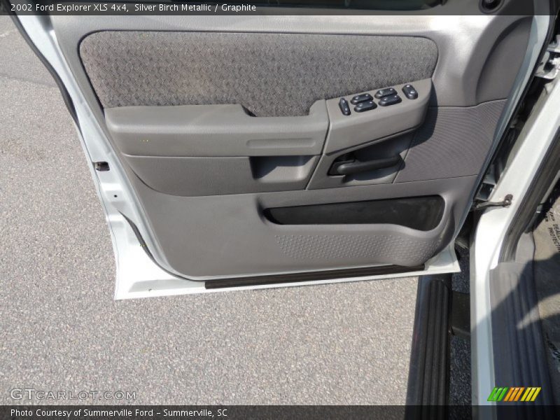 Silver Birch Metallic / Graphite 2002 Ford Explorer XLS 4x4