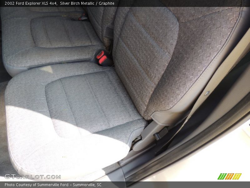 Silver Birch Metallic / Graphite 2002 Ford Explorer XLS 4x4