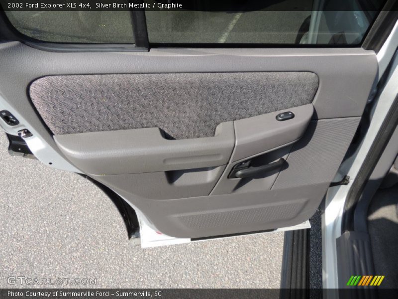 Silver Birch Metallic / Graphite 2002 Ford Explorer XLS 4x4