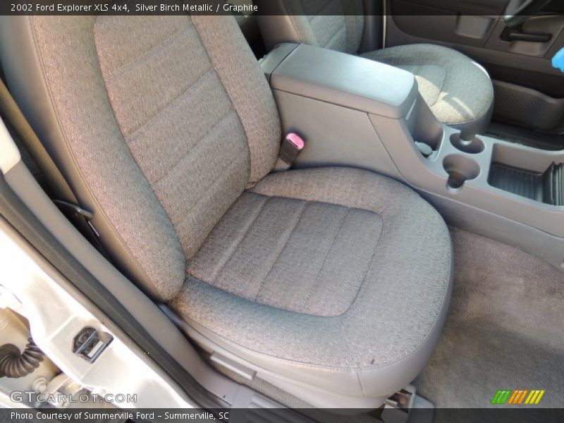 Silver Birch Metallic / Graphite 2002 Ford Explorer XLS 4x4