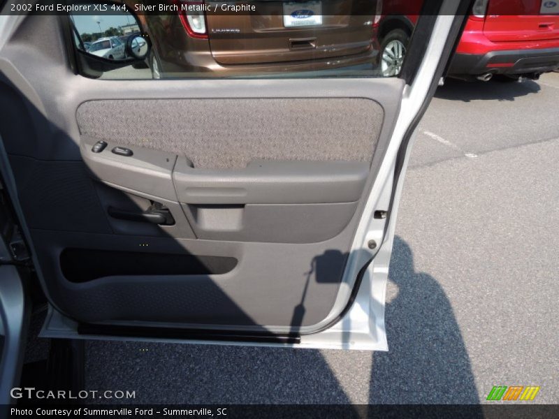 Silver Birch Metallic / Graphite 2002 Ford Explorer XLS 4x4