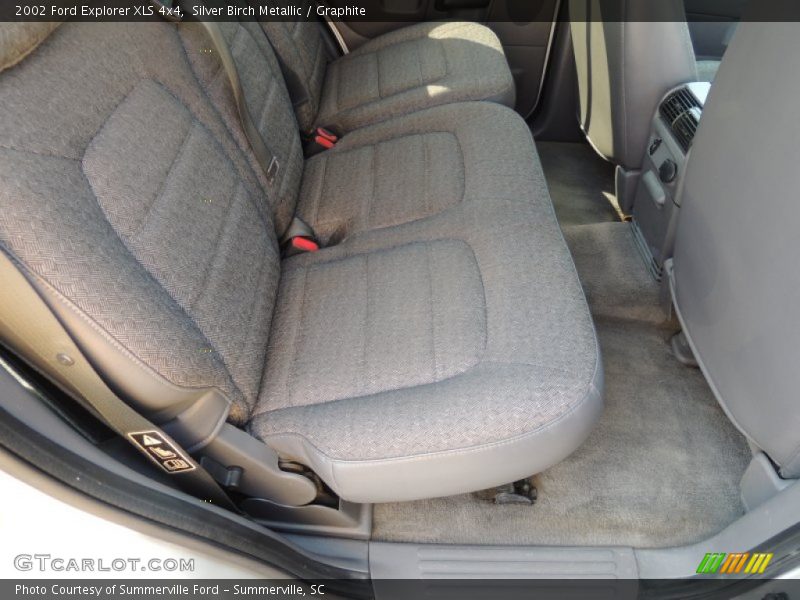 Silver Birch Metallic / Graphite 2002 Ford Explorer XLS 4x4