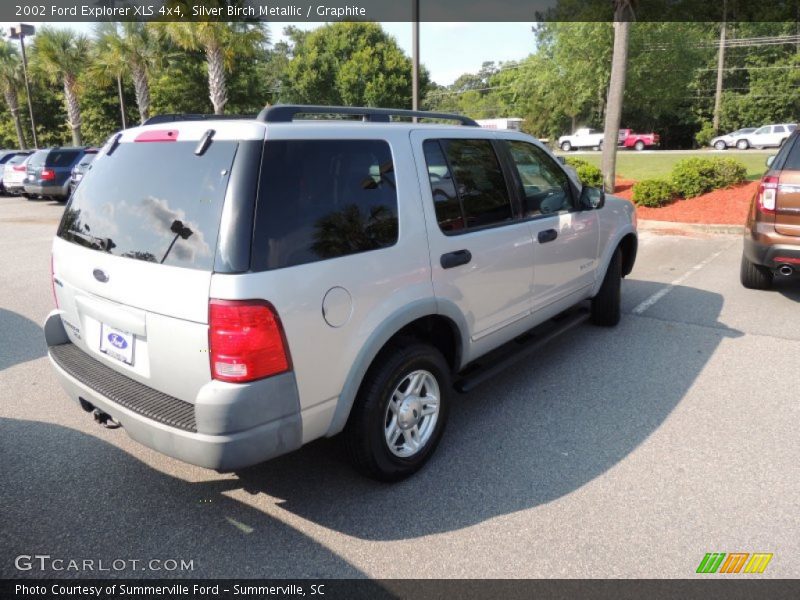 Silver Birch Metallic / Graphite 2002 Ford Explorer XLS 4x4