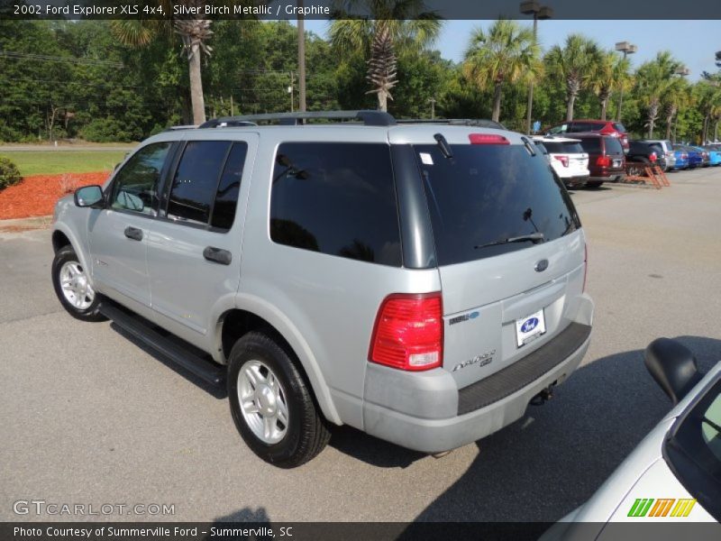 Silver Birch Metallic / Graphite 2002 Ford Explorer XLS 4x4