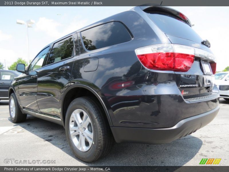 Maximum Steel Metallic / Black 2013 Dodge Durango SXT