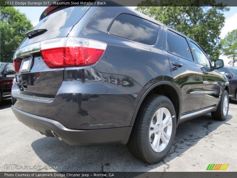 Maximum Steel Metallic / Black 2013 Dodge Durango SXT