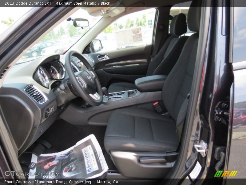 Maximum Steel Metallic / Black 2013 Dodge Durango SXT