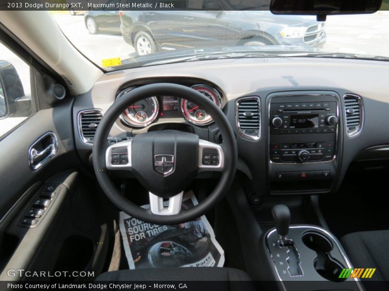 Maximum Steel Metallic / Black 2013 Dodge Durango SXT