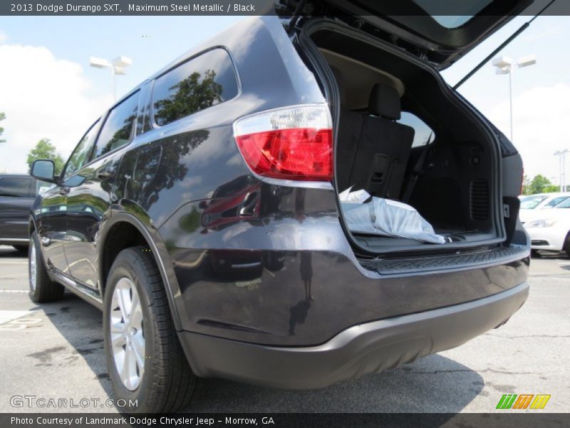 Maximum Steel Metallic / Black 2013 Dodge Durango SXT