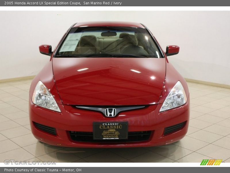 San Marino Red / Ivory 2005 Honda Accord LX Special Edition Coupe