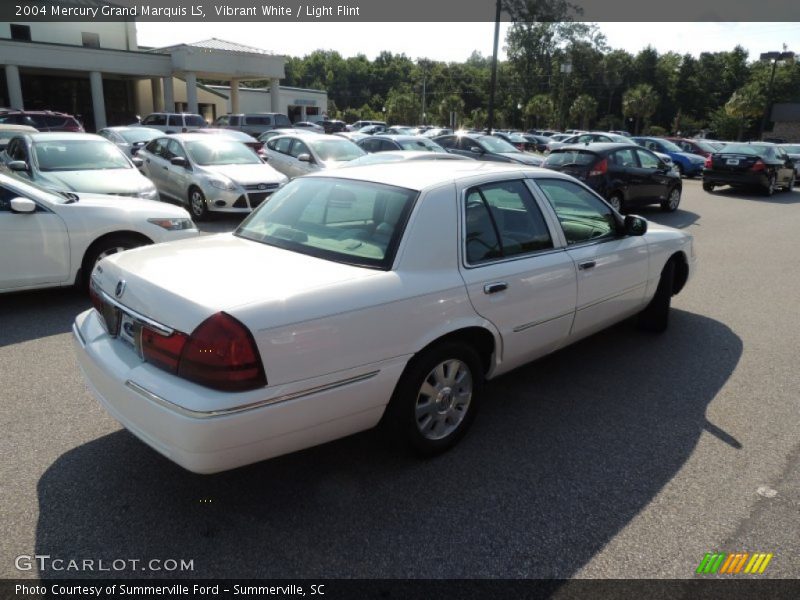Vibrant White / Light Flint 2004 Mercury Grand Marquis LS