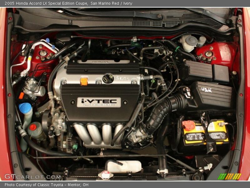  2005 Accord LX Special Edition Coupe Engine - 2.4L DOHC 16V i-VTEC 4 Cylinder