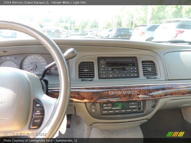 Vibrant White / Light Flint 2004 Mercury Grand Marquis LS