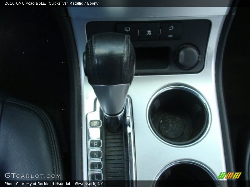 Quicksilver Metallic / Ebony 2010 GMC Acadia SLE