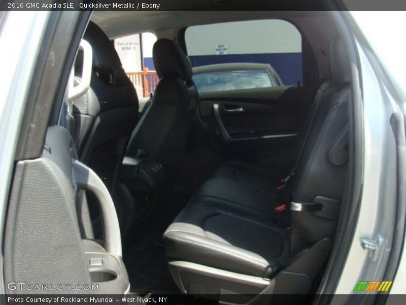 Quicksilver Metallic / Ebony 2010 GMC Acadia SLE