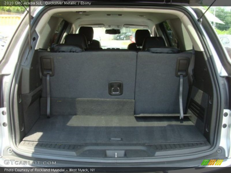 Quicksilver Metallic / Ebony 2010 GMC Acadia SLE