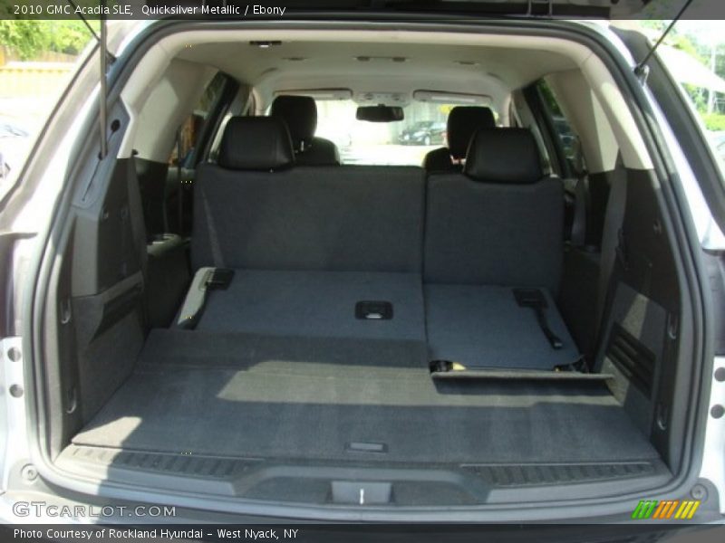 Quicksilver Metallic / Ebony 2010 GMC Acadia SLE
