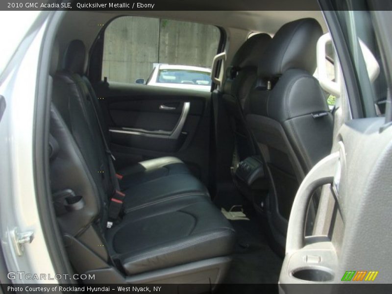 Quicksilver Metallic / Ebony 2010 GMC Acadia SLE