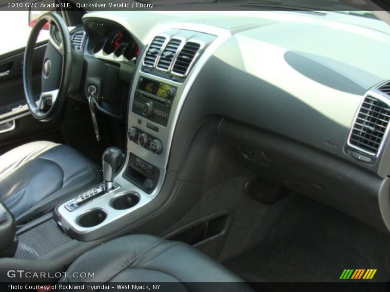 Quicksilver Metallic / Ebony 2010 GMC Acadia SLE