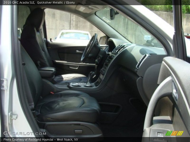 Quicksilver Metallic / Ebony 2010 GMC Acadia SLE