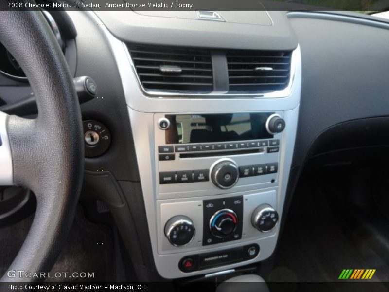 Amber Bronze Metallic / Ebony 2008 Chevrolet Malibu LT Sedan