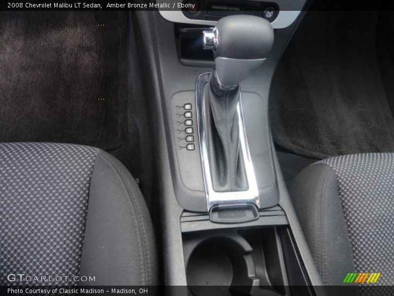 Amber Bronze Metallic / Ebony 2008 Chevrolet Malibu LT Sedan