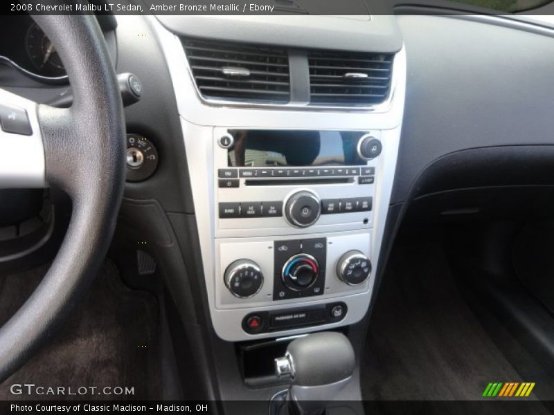 Amber Bronze Metallic / Ebony 2008 Chevrolet Malibu LT Sedan