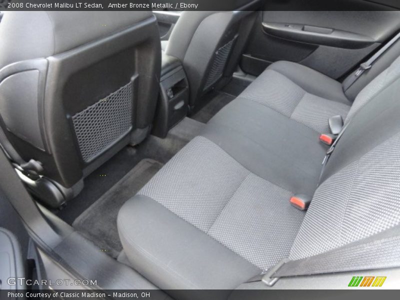 Amber Bronze Metallic / Ebony 2008 Chevrolet Malibu LT Sedan