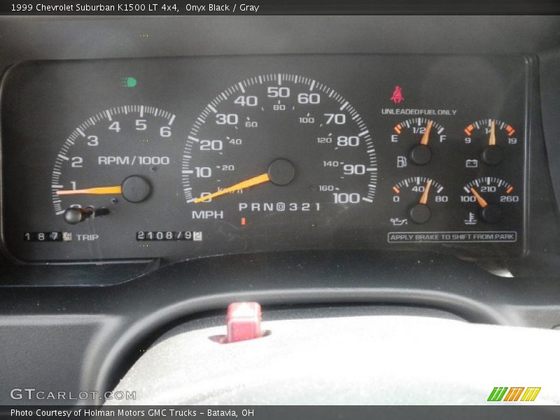 Onyx Black / Gray 1999 Chevrolet Suburban K1500 LT 4x4