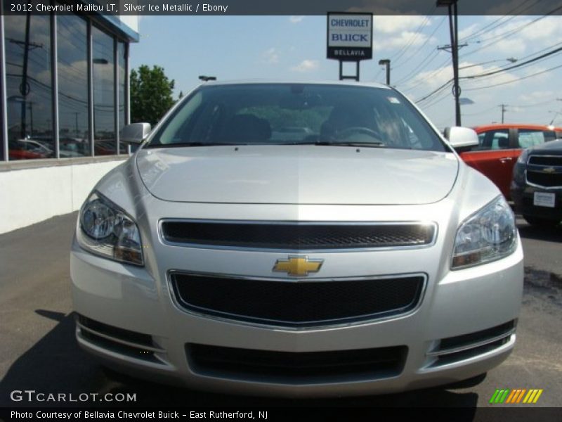 Silver Ice Metallic / Ebony 2012 Chevrolet Malibu LT