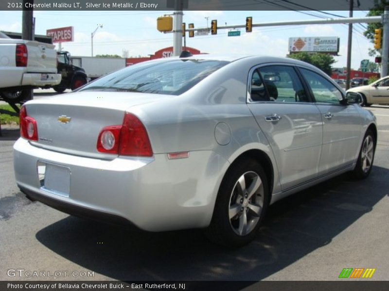 Silver Ice Metallic / Ebony 2012 Chevrolet Malibu LT