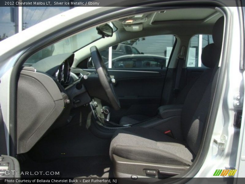 Silver Ice Metallic / Ebony 2012 Chevrolet Malibu LT