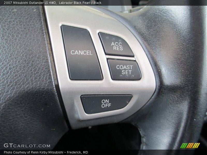 Labrador Black Pearl / Black 2007 Mitsubishi Outlander LS 4WD